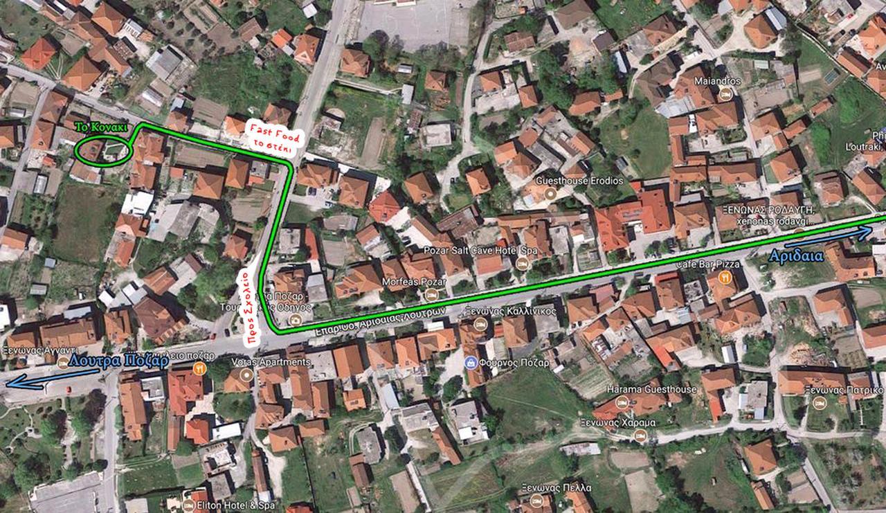 To Konaki Káto Loutrákion Dış mekan fotoğraf